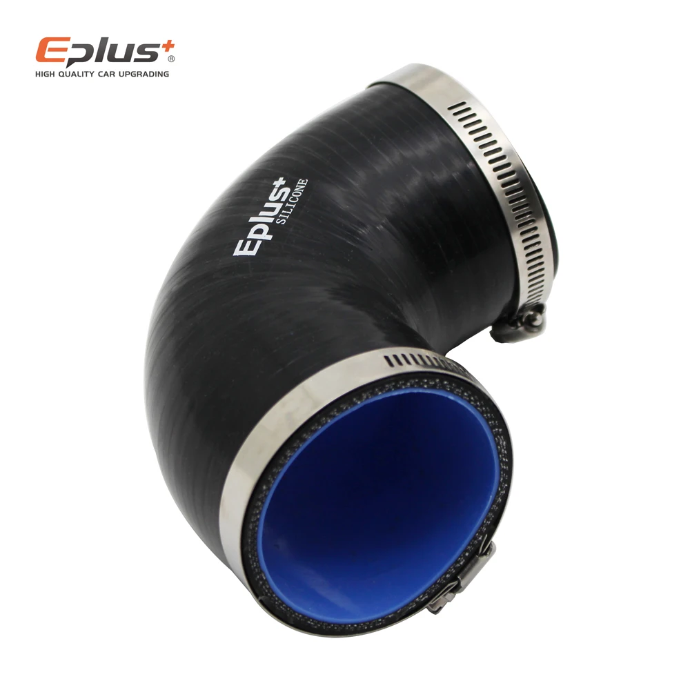 EPLUS универсальный силиконовый шланг разъем турбо впуска трубопроводная муфта 90