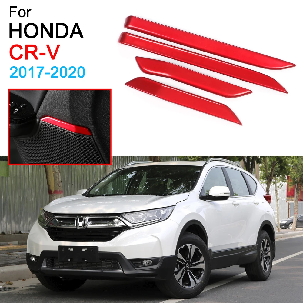 Внутренняя дверь динамик украшения отделка Аудио Громкий полоса крышка для Honda CRV