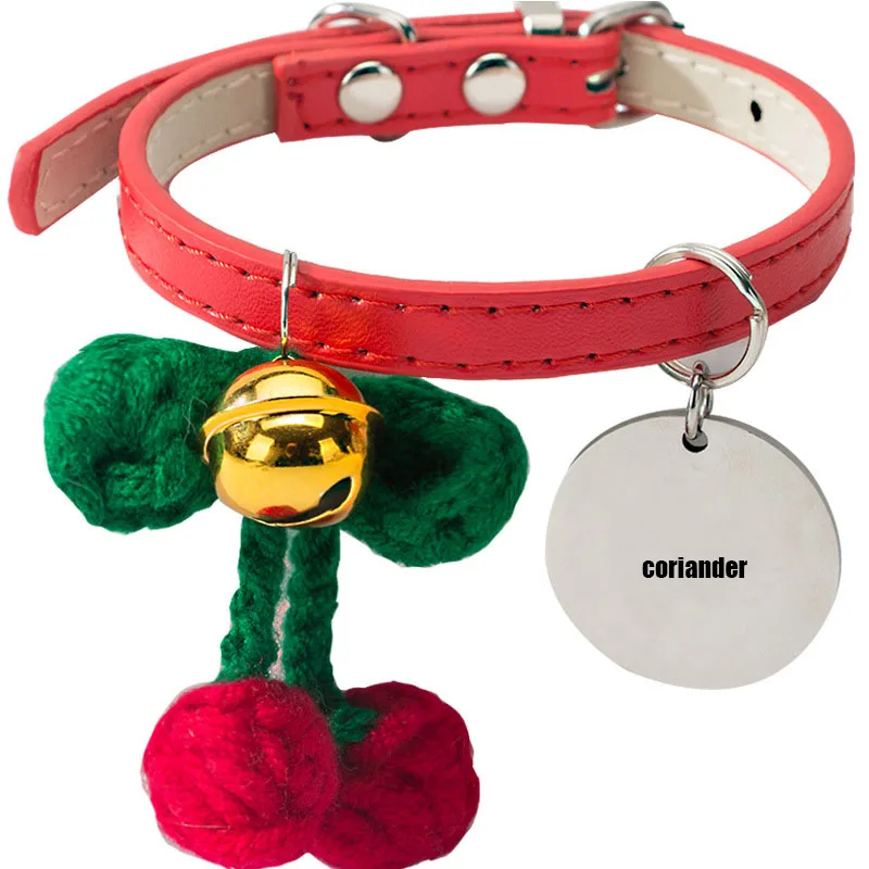 

Pet Collars With Bell For Dogs Cats Exquisite Necklace Colorful weave Decorative Collar for Chihuahua ​For Small Dog accessorie