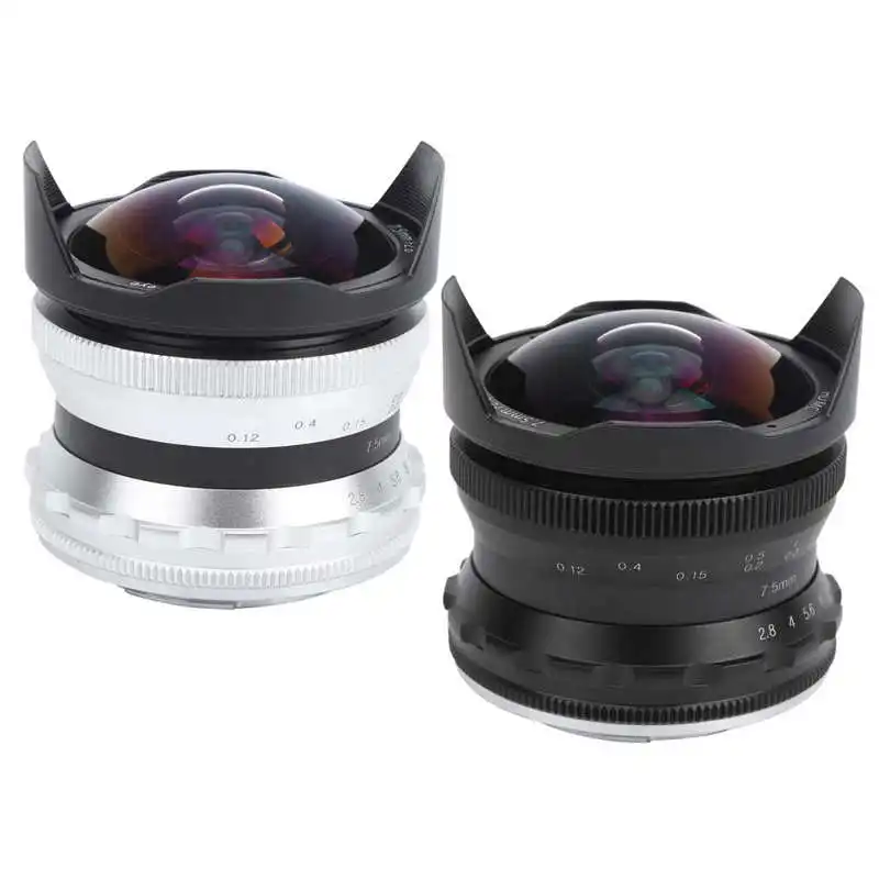 7 5 мм F2.8 FX Mount ультра Широкий формат типа рыбий глаз декорации объектив для