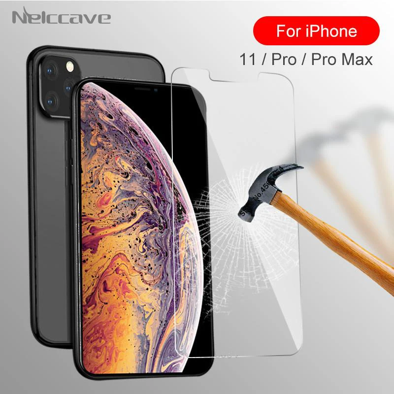 10 шт. 2.5D Закаленное стекло для iPhone 12 Mini 11 Pro XS Max XR X 8 Plus 7 6 6S 5 SE 2020 Защитная пленка