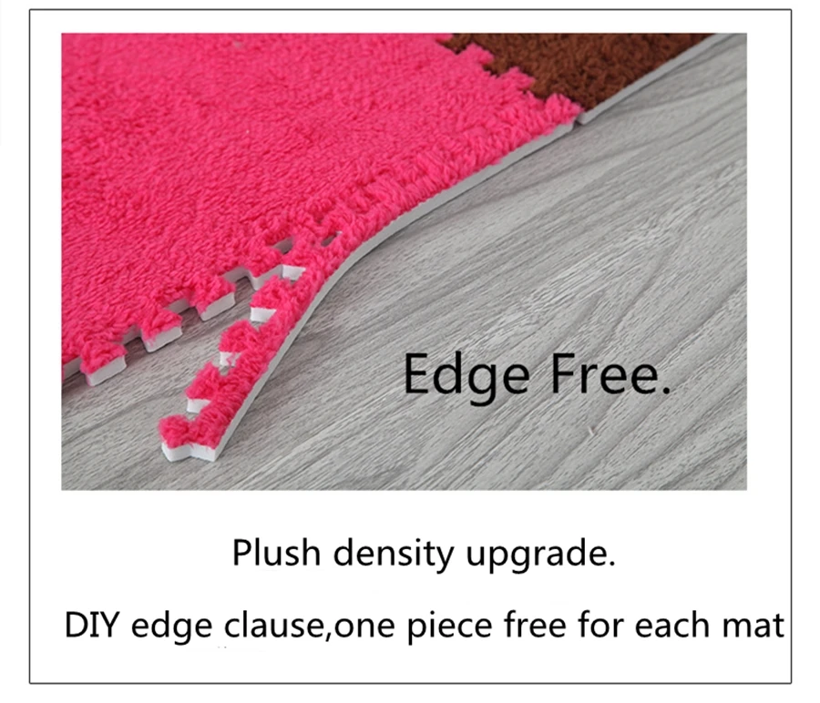 Ворсистый мягкий напольный коврик для гостиной спальни 30 х30 см 1 шт. | Дом и сад