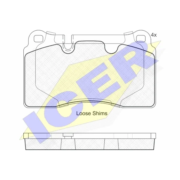Disc pads front for VW Touareg Land Rover Range 3.2 | Автомобили и мотоциклы