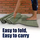 Спортивный Коврик для сна для йоги, складной влагостойкий плотный одиночный коврик для кемпинга, походов, упражнений на открытом воздухе