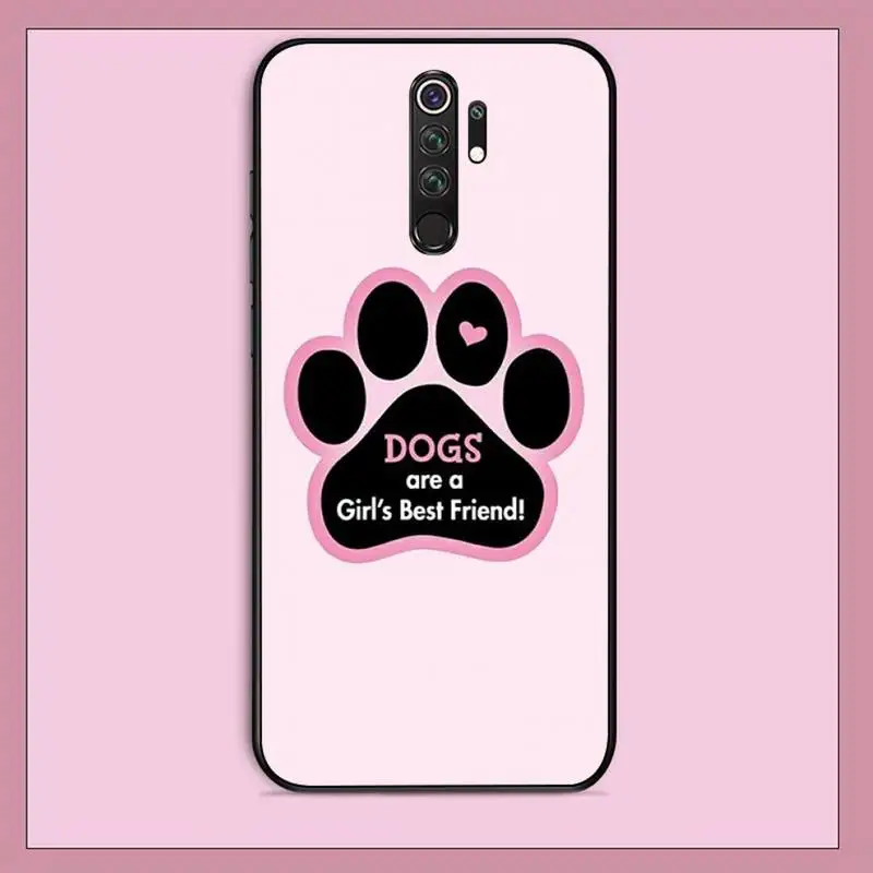 

Cat Dog Paw Animal Cartoon Phone Case for Redmi Note 8 7 9 4 6 pro max T X 5A 3 10 lite pro