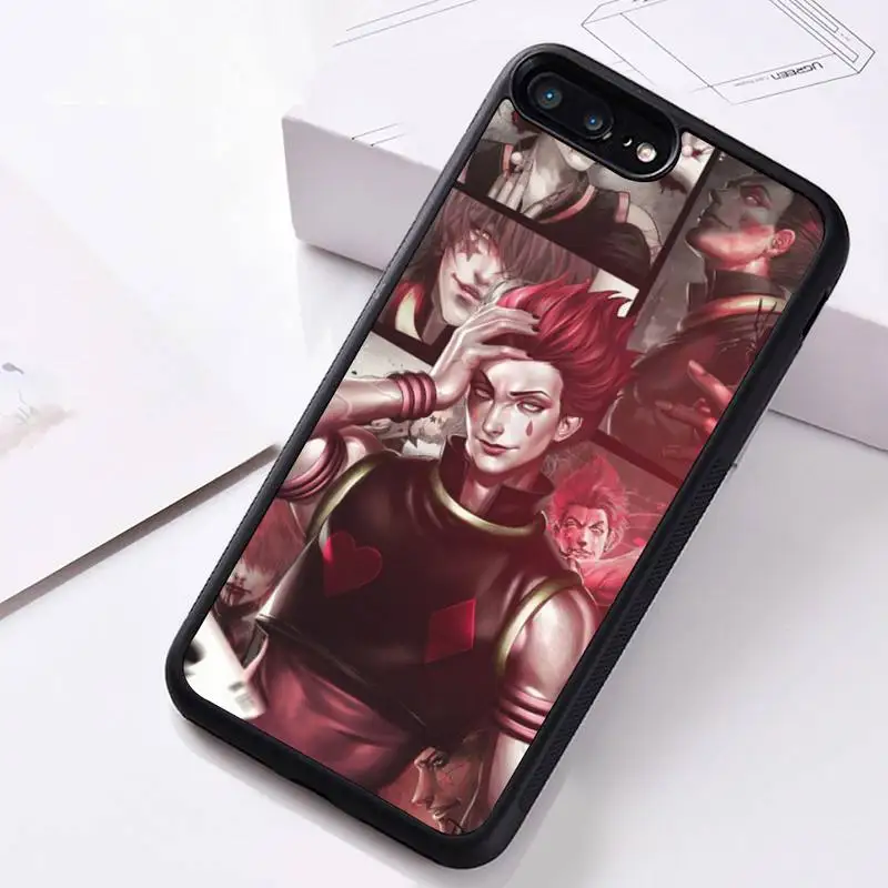 hunter x hunter hisoka anime phone case rubber for iphone 12 pro max mini 11 pro xs max 8 7 6 6s plus x 5s se 2020 xr case free global shipping