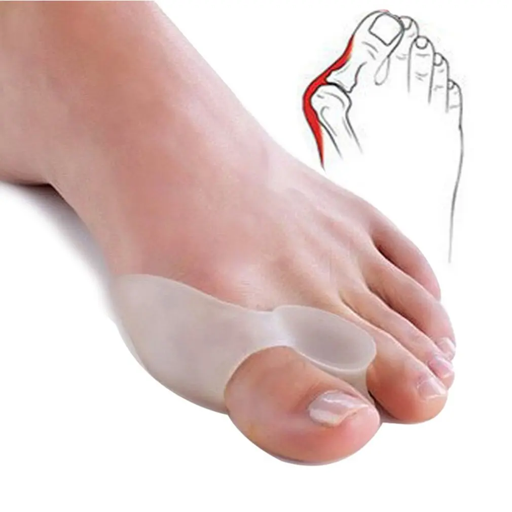 

10pcs Bunion Cushion Protector Bunion Corrector Pads With Separator For Big Toe ​Gel Shield For Foot Pain Relief