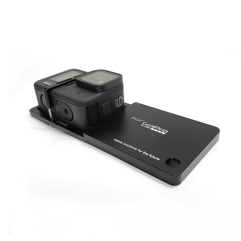 Ручной карданный адаптер TUYU Крепежная пластина переключателя для GoPro Hero 9 черная