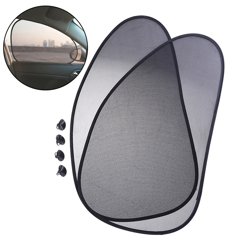 

1 Pair Practical Car Sun Shades UV Protection Sunshades Cover Side Sun Shades Kids Baby Travel Car Sun Shades Rear Window Mesh
