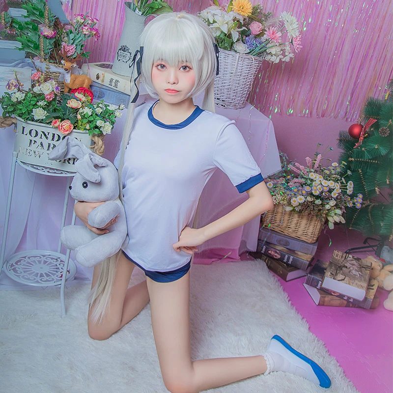 Костюм для косплея аниме Yosuga No Sora женский костюм спортивная одежда униформа