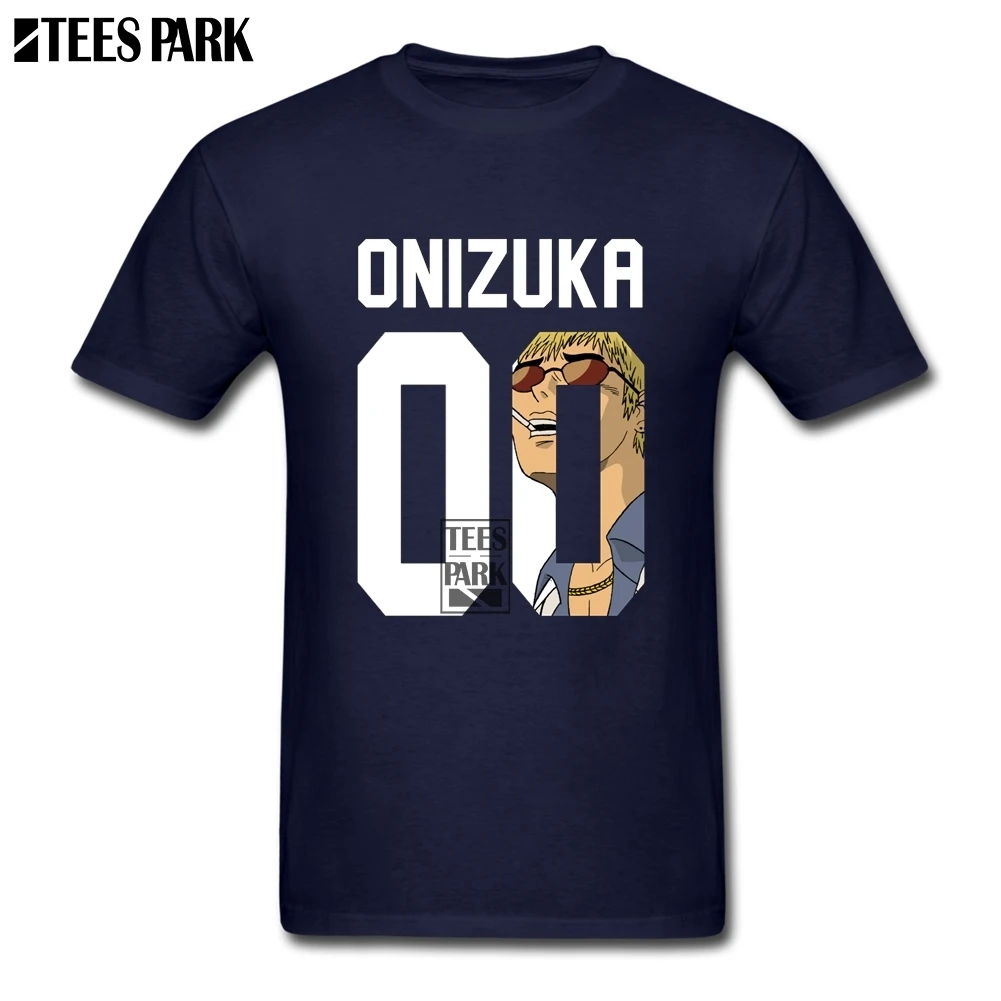 Футболки с фильмами Onizuka GTO Great Teacher мужские футболки из натурального хлопка