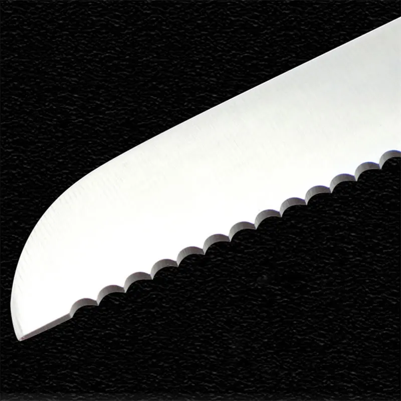 8 &quotнож для хлеба из нержавеющей стали с зубчатым лезвием торта пиццы