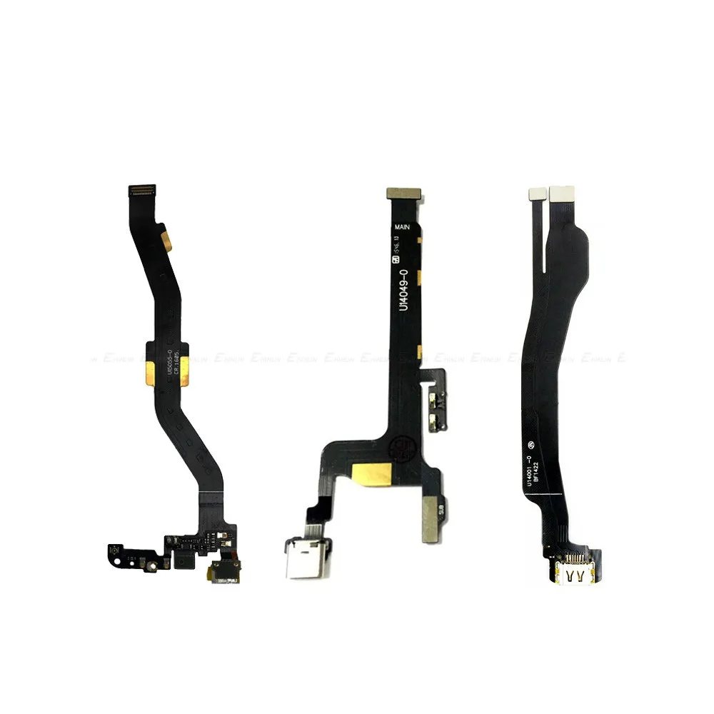 Для OnePlus X 1 2 3 3T 6 6T Зарядное устройство Док станция USB зарядный порт гибкий кабель с микрофоном|Шлейфы для