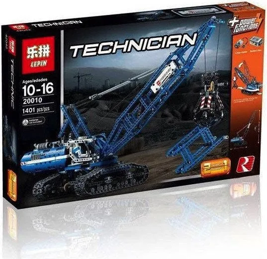 Конструктор Lepinblocks 20010 Гусеничный кран Technic совместим с Лего 42042 LN