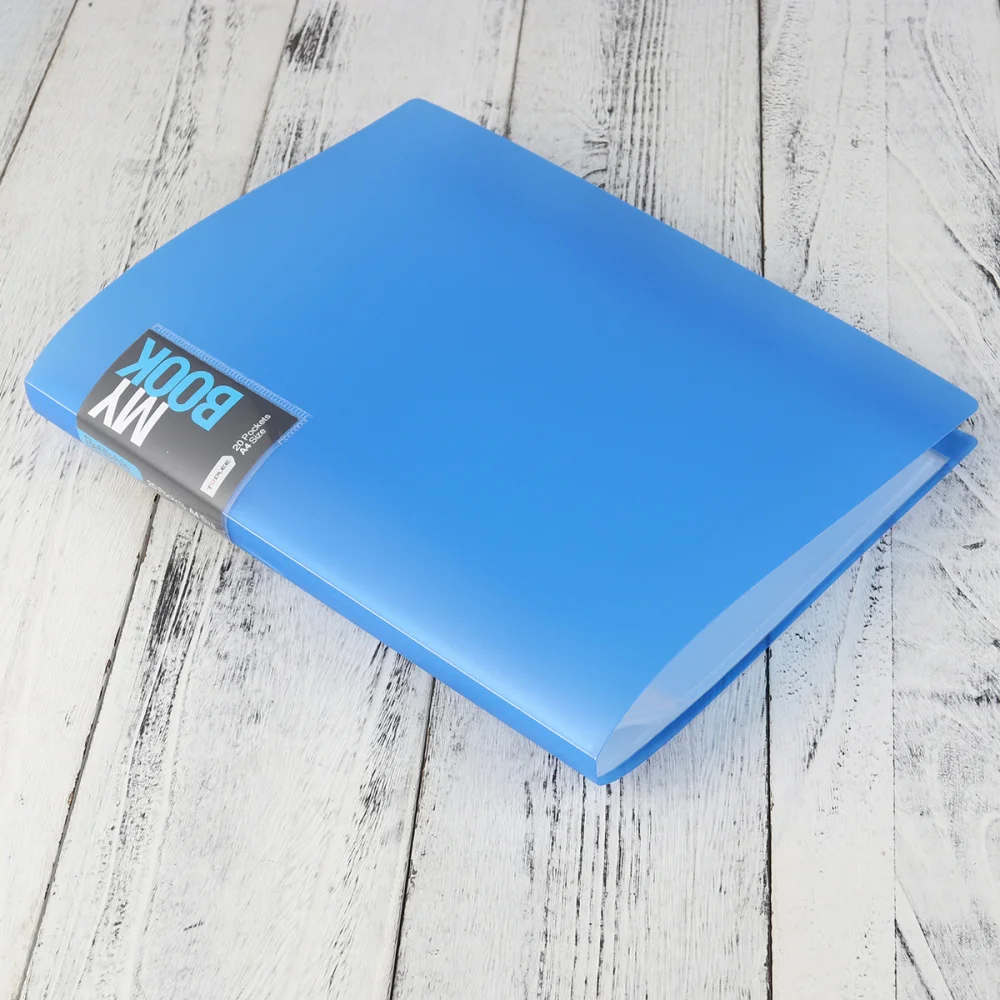 

Folder Insert A4 Folder 20 Pages Information Booklet Test Paper Booklet(Blue)