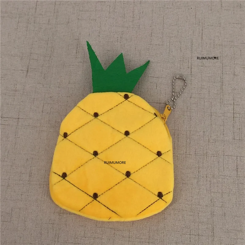 Фруктовый дизайн 10 см арбуз лимон и т. Д. Плюшевый чехол игрушка маленькая цепочка