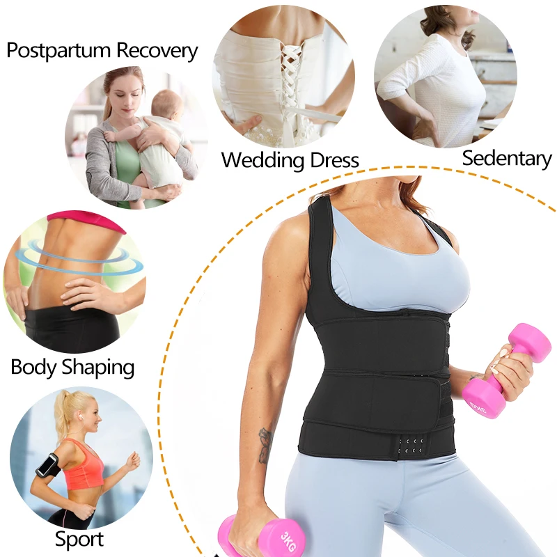 Женский корсет для коррекции фигуры тренировочный жилет талии женщин под грудью
