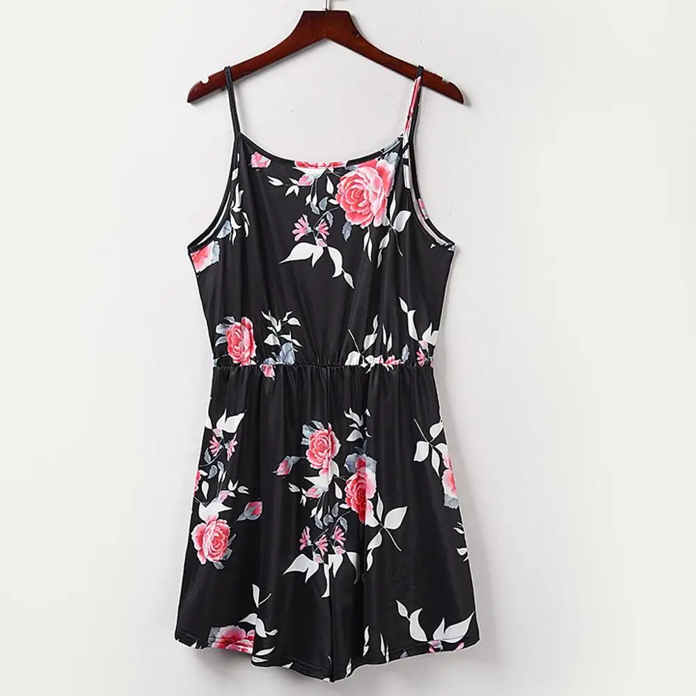 Женский мини комбинезон пляжного типа летние пляжные шорты на бретелях без