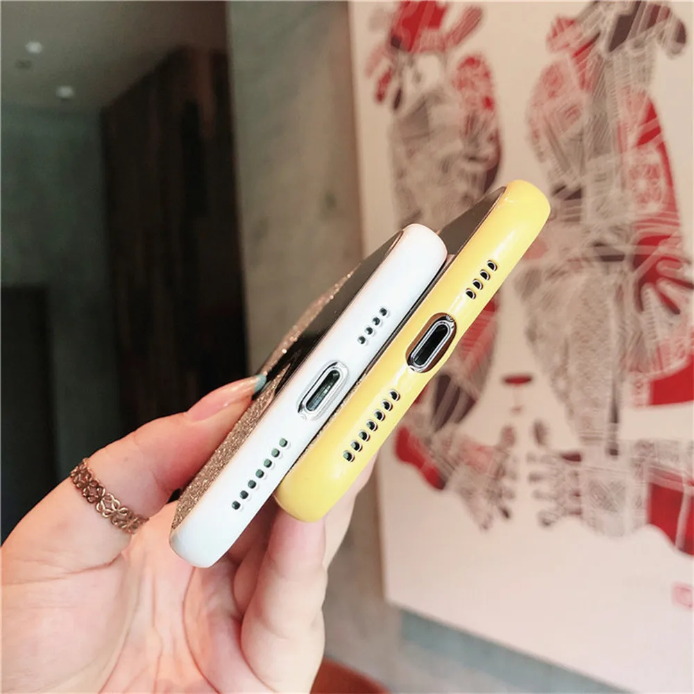 Новые зеркальные поликарбонатные блестящие чехлы для iphone 11 Pro MAX XS XR X SE яркие