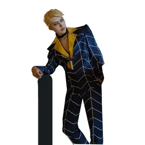 Костюм Джоджо из невероятных приключений, костюм для косплея, Хэллоуин 11