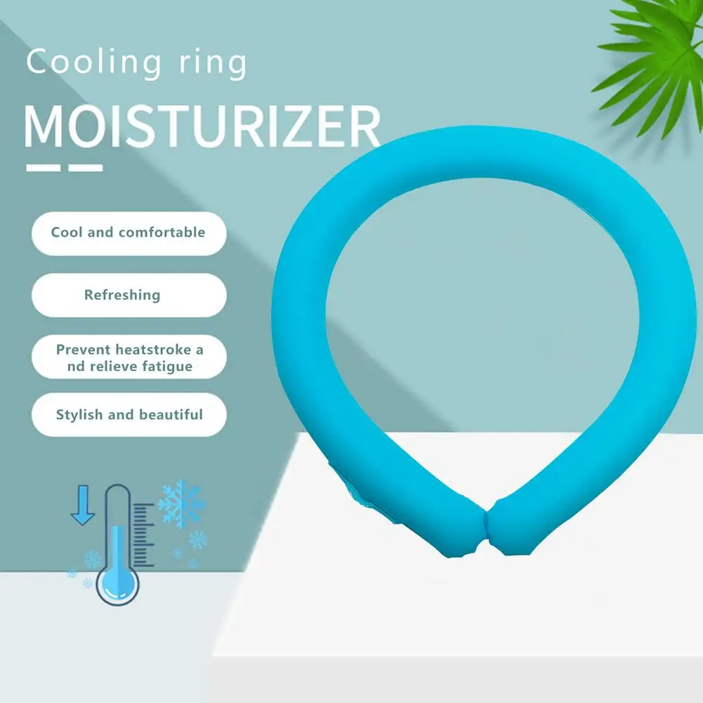 

Summer Neck Cooling Ring Ice Cushion Tube Heatstroke Prevention Cooling Tube Ice Cushion Chill Cycling Running Outdoor Equipment