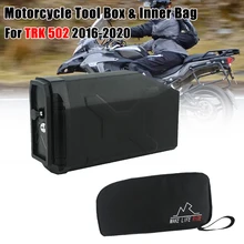 Motorcycle Left Side Toolbox 5 Liter Plastic Tool Box Case Inner Bag For Benelli TRK502 TRK 502 X 2016-2021 For R1250GS ADV 2022