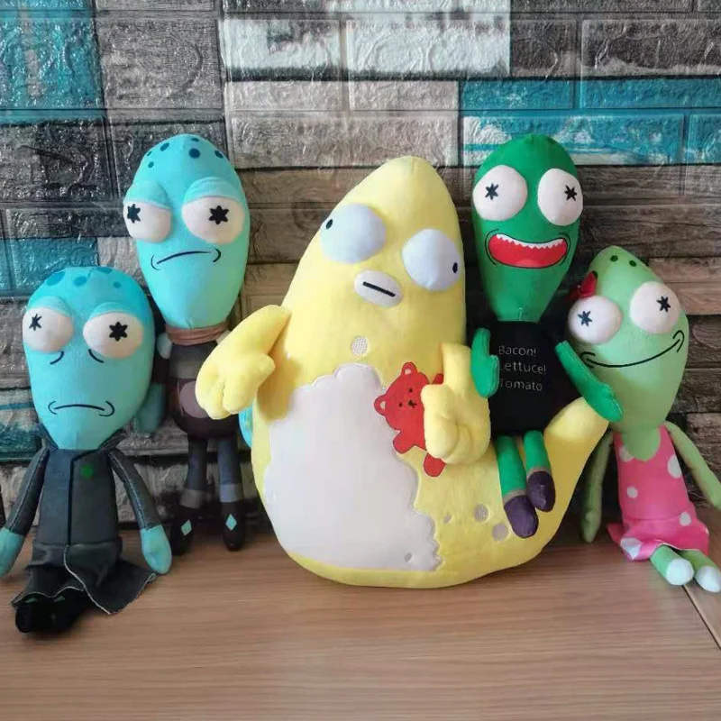 

Solar Opposites The Pupa Soft Dolls Cartoon Korvo Terry Yumyulack Jesse Funny Gifts Kawaii Animal Plush Stuffed Toy For Children