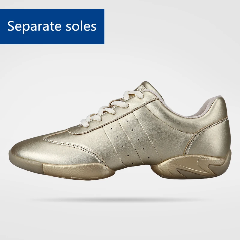 6683 new cheerleading shoes sports shoes women's white dance shoes competitive aerobics shoes fitness shoes