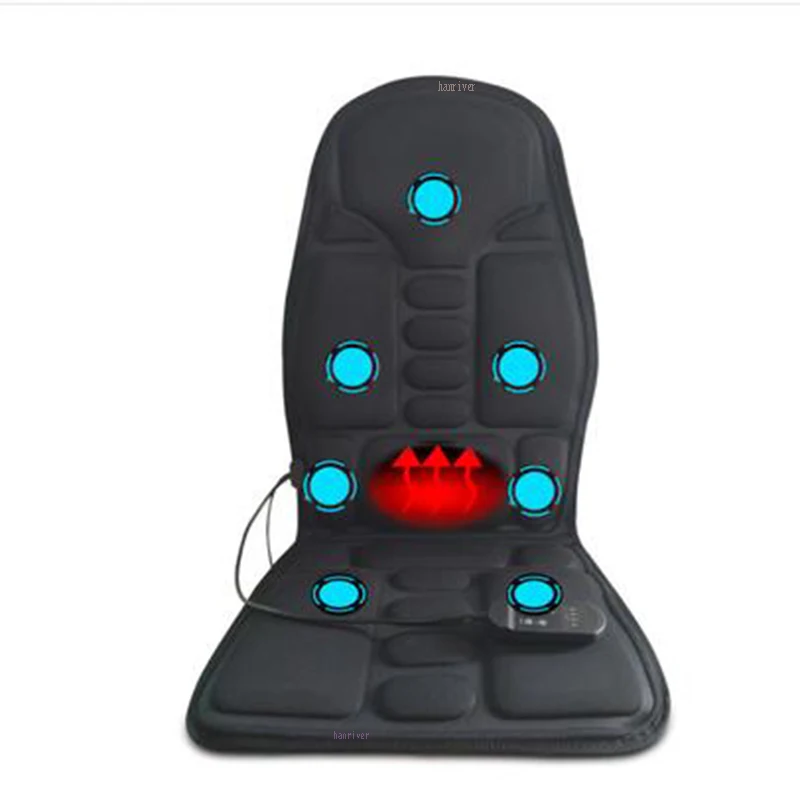 Электрический массажер для спины стул подушка вибратор портативный дома