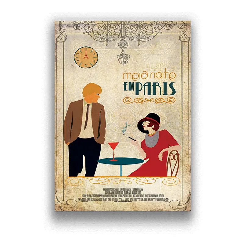 Качественный белый глянцевый бумажный постер с изображением Вуди Аллена картина