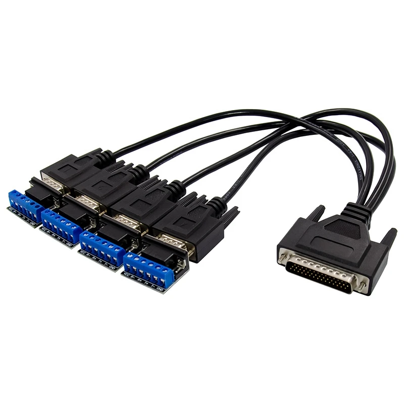 PCIE 4 порта 2S RS485/RS422 карта расширения для DB9 Серийный RS232 PCI Express адаптер 17V354