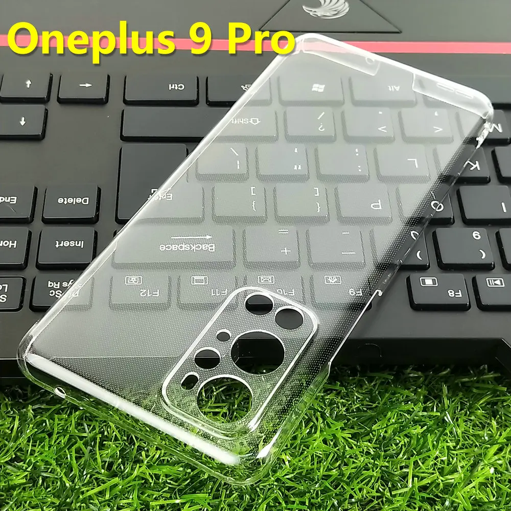 for oneplus 9 pro clear phone case back cover hard pc case protective shell free global shipping