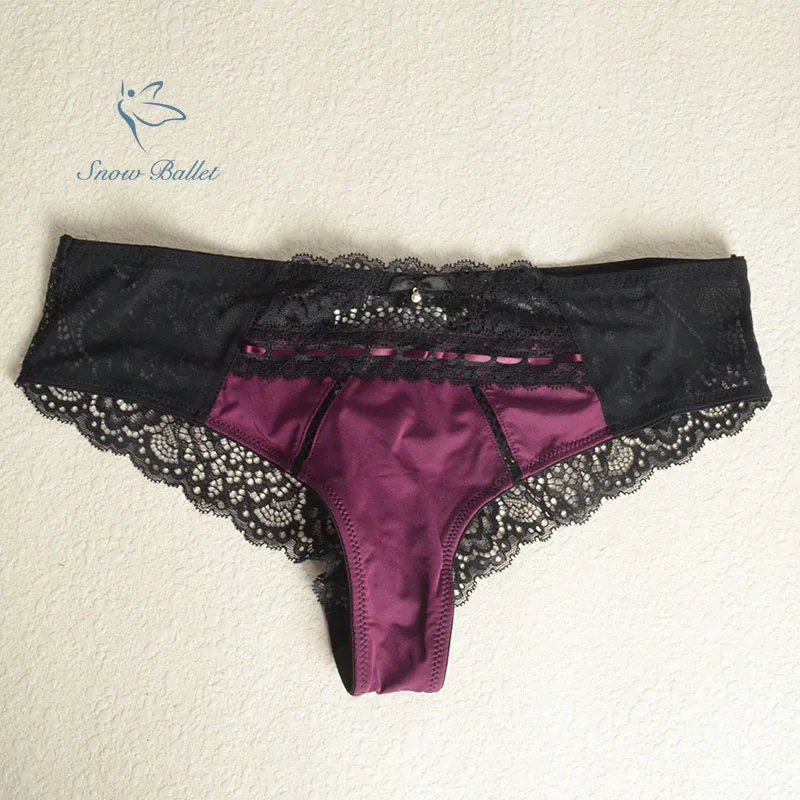 2020 Новое поступление черное кружевное фиолетовое микрофибровое сексуальное