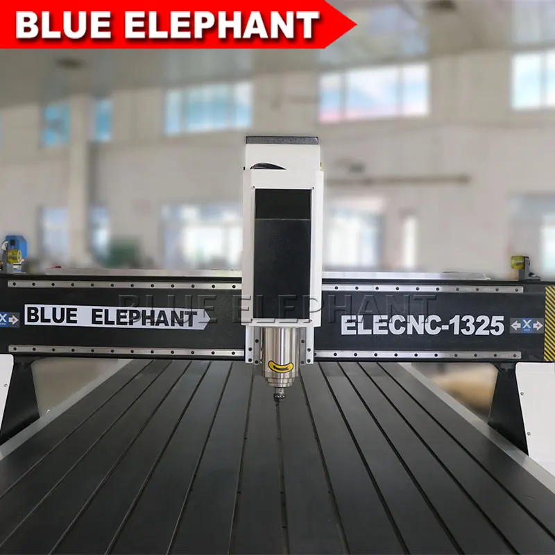 Фрезерный станок с ЧПУ Blue Elephant 3 Axis 1325 недорогой деревообрабатывающий фрезерный