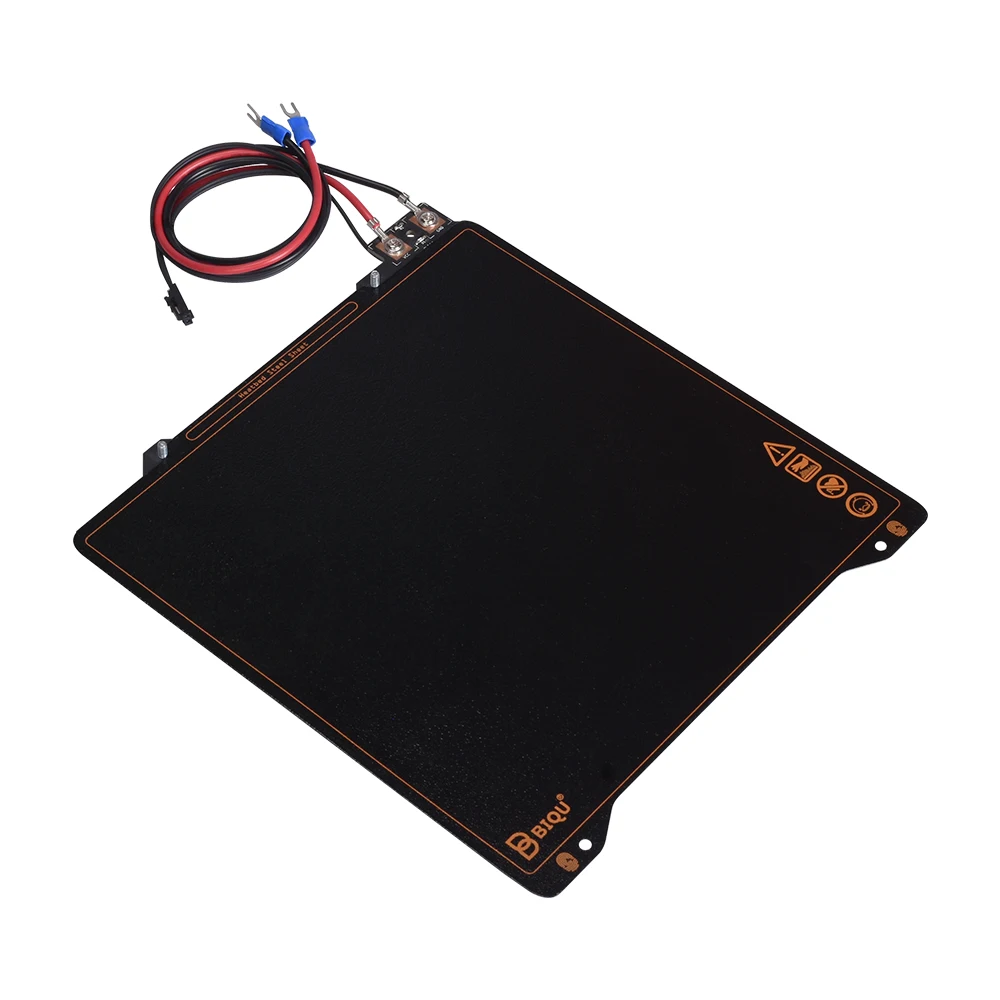 magnetic heatbed super spring steel plate sheet biqu sss 202x186x2mm 3d printer parts hot bed for prusa mini heated bed vs mk3 free global shipping