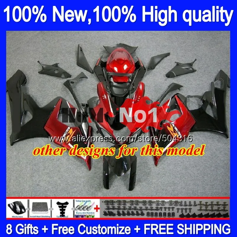 Injection For SUZUKI GSX R1000 GSXR-1000 2005 2006 21MC.71 Glossy pink GSX-R1000 GSXR 1000 1000CC 05 K5 GSXR1000 06 Fairing |