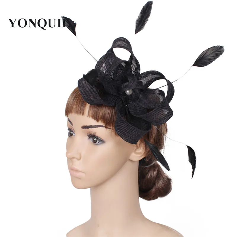 

Charming Wedding Headwear Bridal New Fascinator Hair Pin Accessories Mariage Party Headdress Cocktail Race Ladies Headpiece