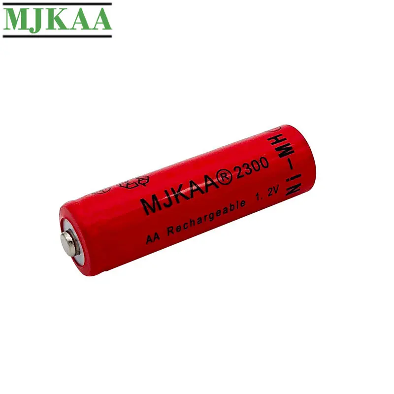MJKAA 10/20 шт AA 1 2 V 2300mAh Ni-MH батареи 2A 100% Высокое качество нейтральная аккумуляторная