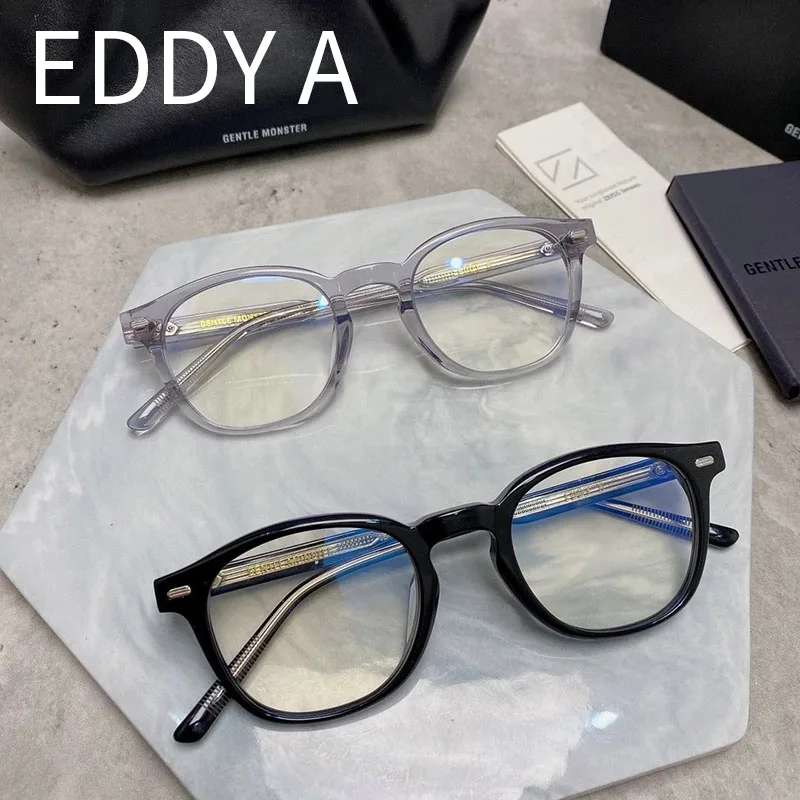 

GENTLE MONSTER Eye Glasses Women For Men Reading Blue Light Blocking Prescription EDDY A EDDYA Acetate GM Eyeglasses Frames
