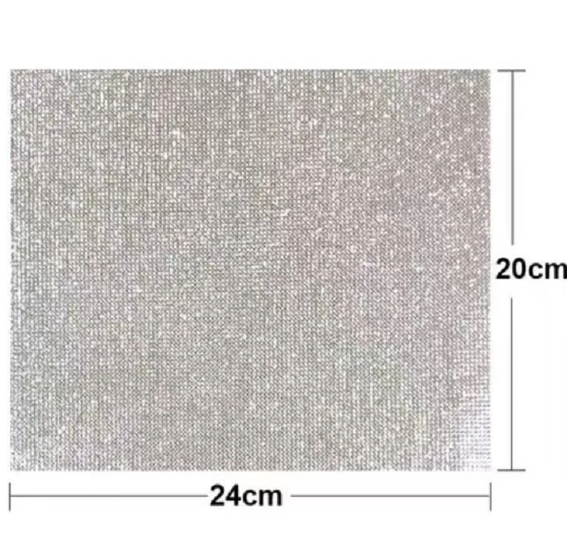 

Hotfix Shinny Diamond Crystal Sticker Sheet Trimming Rhinestone DIY Applique Banding for Accessories