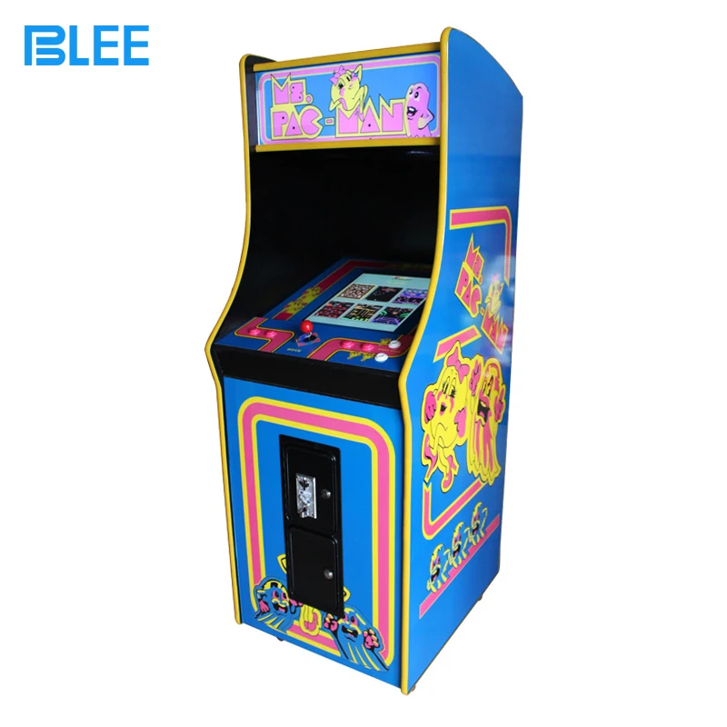1 игрок аркадная машина Pacman в вертикальном положении с монетницей для аркадных