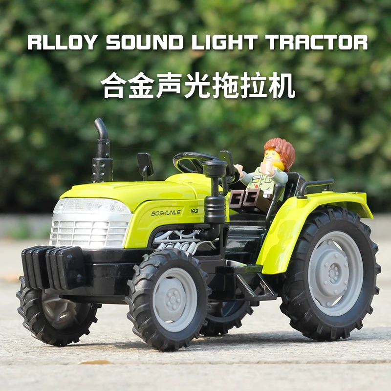 

1:32 Die-cast Farm Vehicles Mini Car Model Engineering Car Model Tractor Engineering Car Tractor Toys Model for Kids Xmas Gift