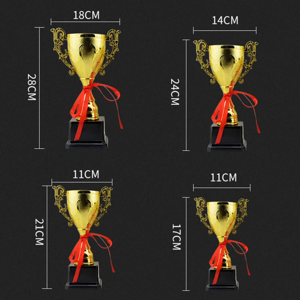 

1PC Golden Creative Award Trophy Reward Prizes Competition Gift Awards Trophy for Ceremony Game Sport Appreciation (21.5