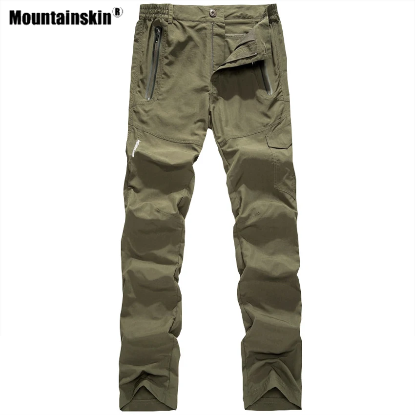 Мужские брюки для походов Mountainskin быстросохнущие дышащие активного отдыха