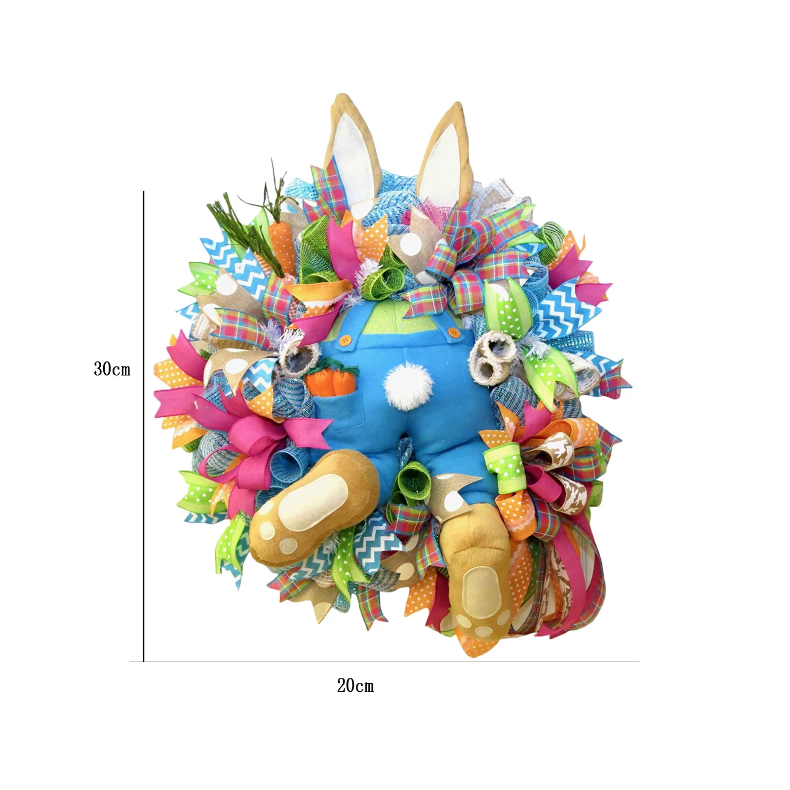 

3D Easter Bunny PVC Self-adhesive Wall Sticker For Kids Cute Bedroom Ceiling Home Decor Decal