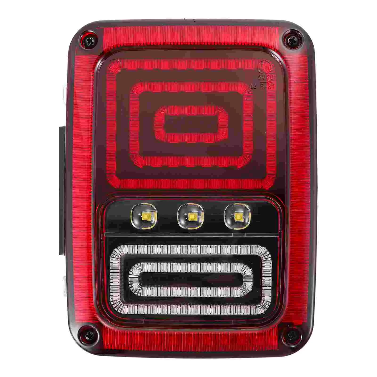 

1 Pair Car Warning Signal Taillights Vehicle Mounted Tail Lights LED Lamp (US)