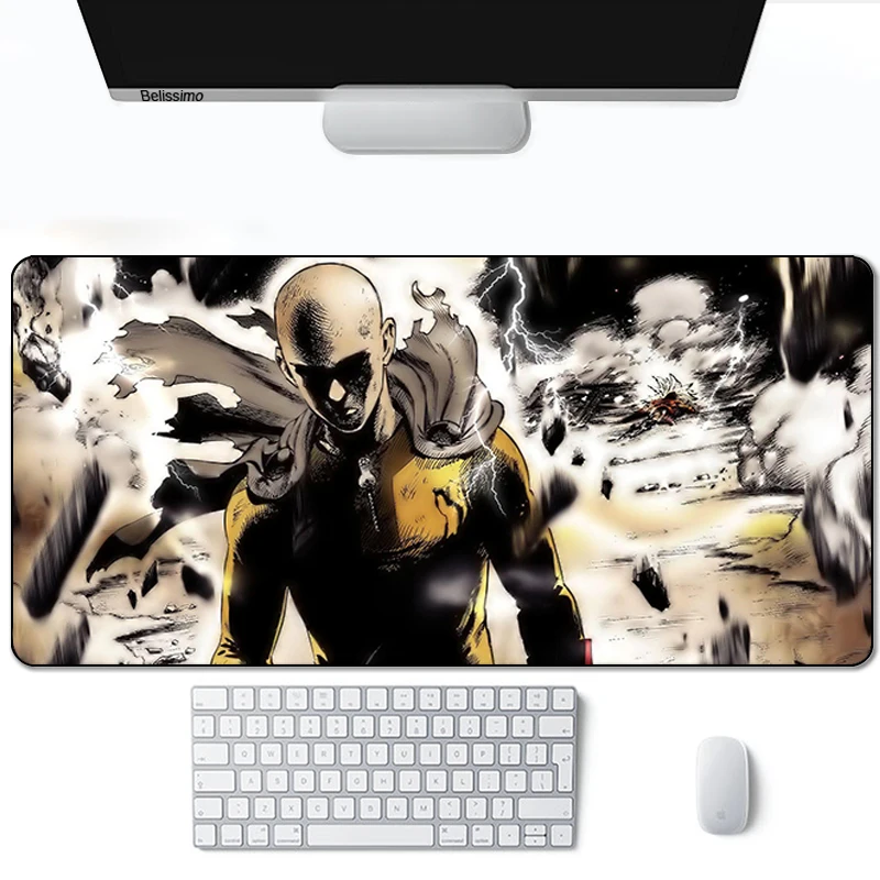 

One Punch Man Mouse pad gamers decoracion Extend Game Desk Mousepad Office Professional Mouse Pad Game Keyboard Mat xl carpet