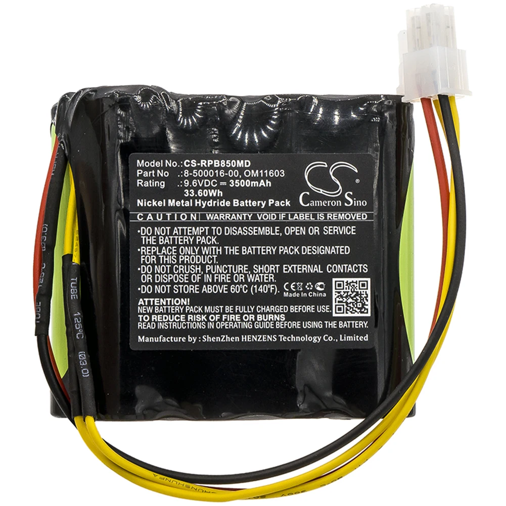 

Cameron Sino 9,6 V/3500mA 8-500016-00, OM11603