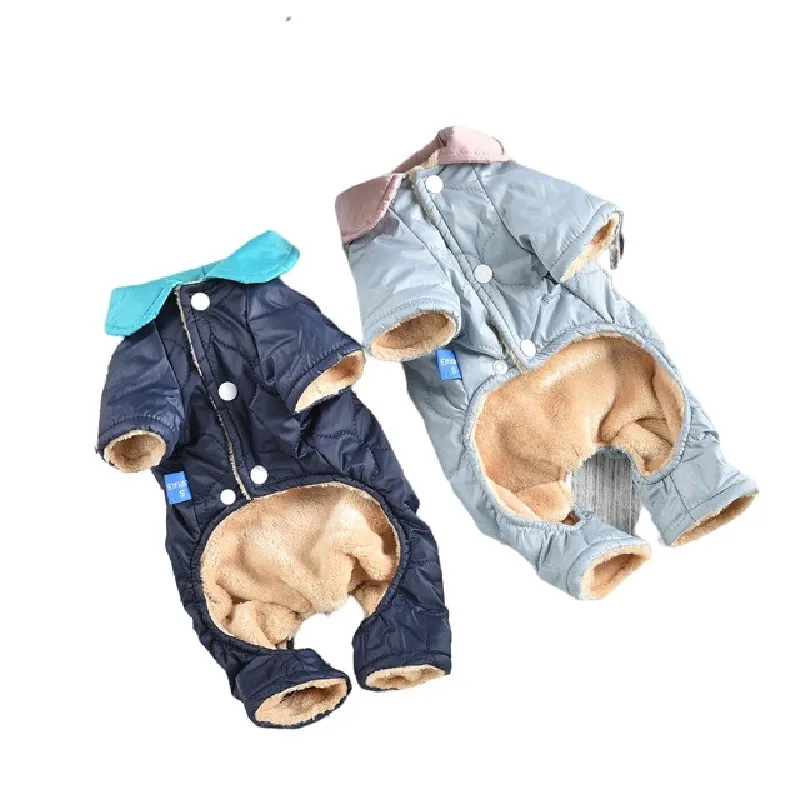 

2021 зимняя одежда для собак и домашних животных, утолщенный теплый комбинезон для собак, пальто, наряд, мальтейский Померанский Бишон, фриз, п...