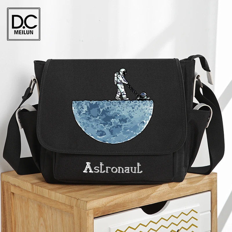 

Модная мужская сумка-мессенджер DC.meilun, карман для телефона, кросс-боди, многофункциональная черная нагрудная сумка для мужчин